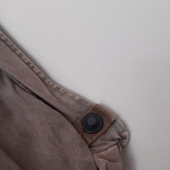 HAMCUS Brown Cargo Pants with Straight-Leg Cut - Picture 7 of 15